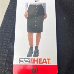 32 Degrees Women's Charcoal Pencil Skirt Medium NWT